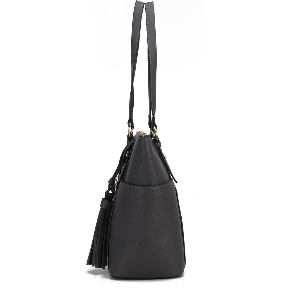 Mia K Gloria Vegan Leather Women Tote Bag