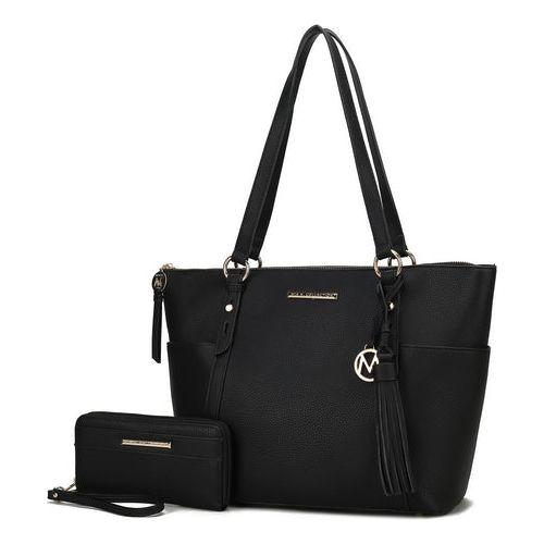 Mia K Gloria Vegan Leather Women Tote Bag