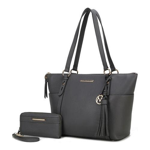 Mia K Gloria Vegan Leather Women Tote Bag