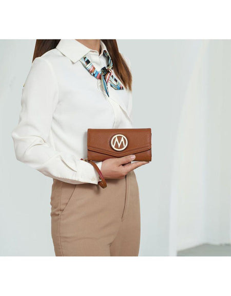 Ophelia Vegan Leather Women Hobo Bag with Wallet