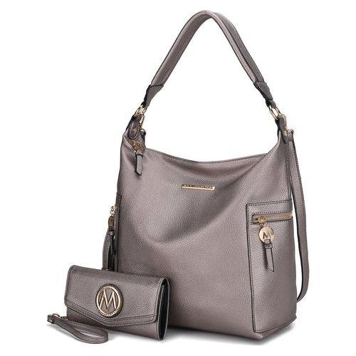 Load image into Gallery viewer, Ophelia Vegan Leather Women Hobo Bag with Wallet
