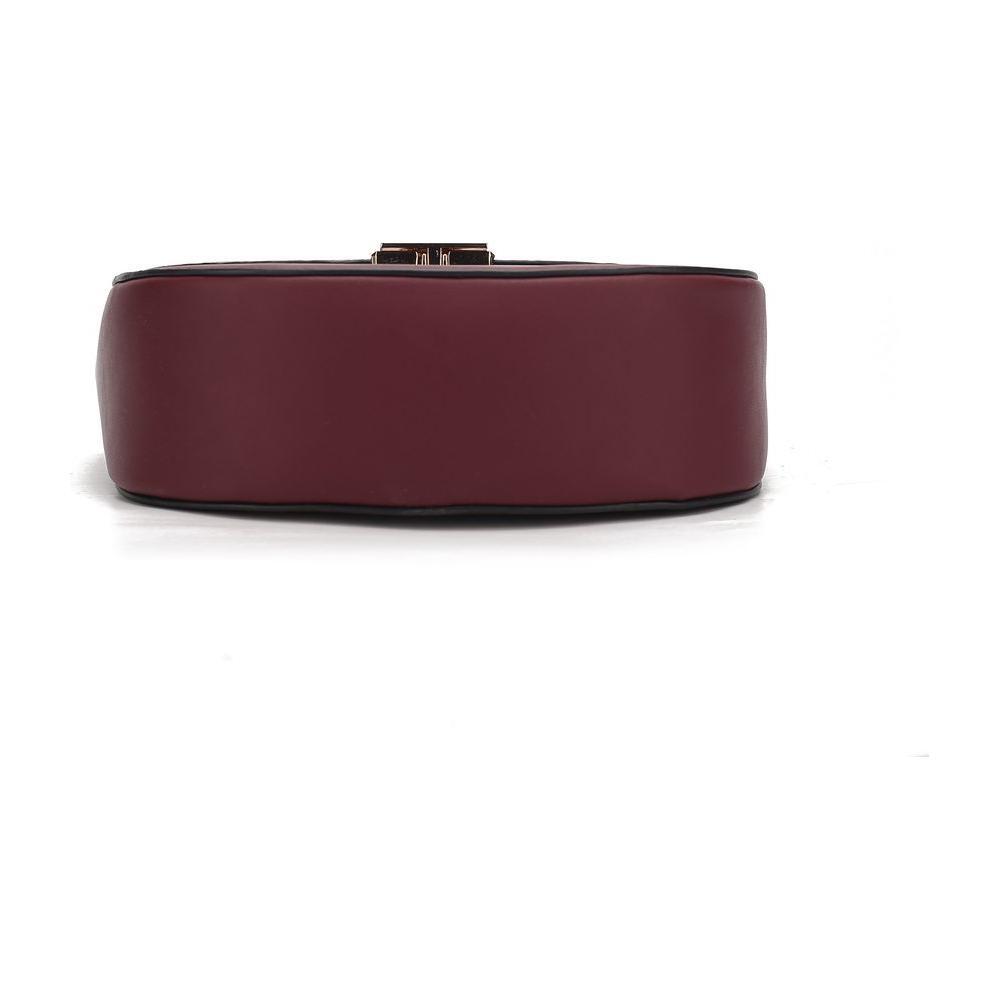 Brooklyn Crocodile Embossed Vegan Leather Women Shoulder Handbag