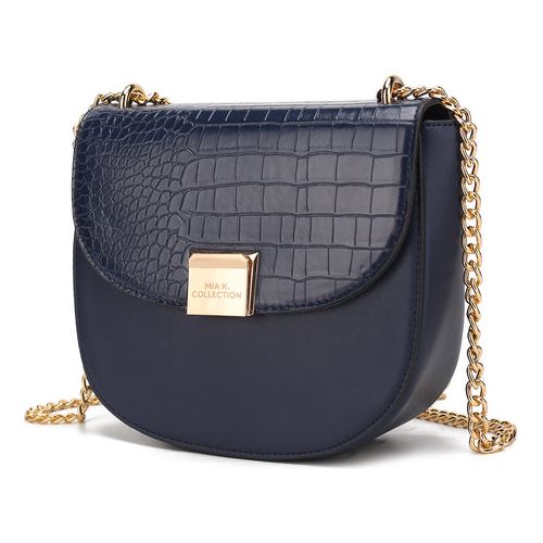 Load image into Gallery viewer, Brooklyn Crocodile Embossed Vegan Leather Women Shoulder Handbag
