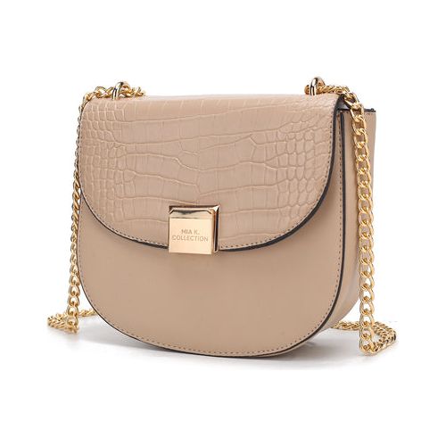 Load image into Gallery viewer, Brooklyn Crocodile Embossed Vegan Leather Women Shoulder Handbag
