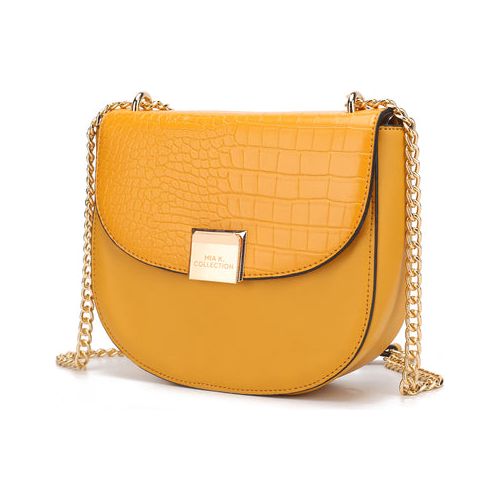 Load image into Gallery viewer, Brooklyn Crocodile Embossed Vegan Leather Women Shoulder Handbag
