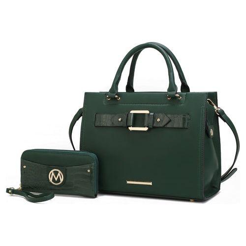 Load image into Gallery viewer, Virginia Vegan Leather Women Tote Bag with Wallet - Effortless Elegance
