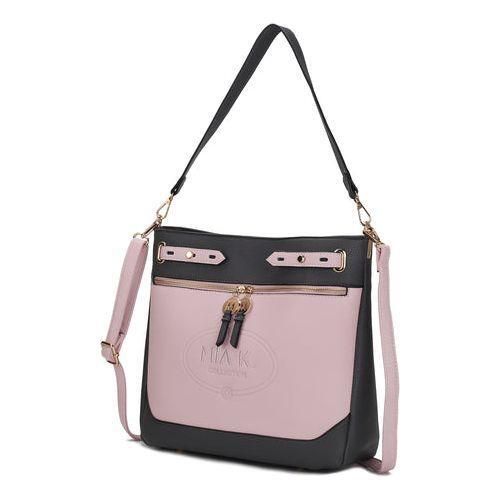 Evie two tone Vegan Leather Women Shoulder bag