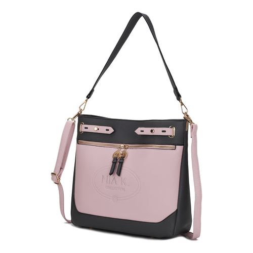 Load image into Gallery viewer, Evie Two Tone Vegan Leather Women Shoulder Bag
