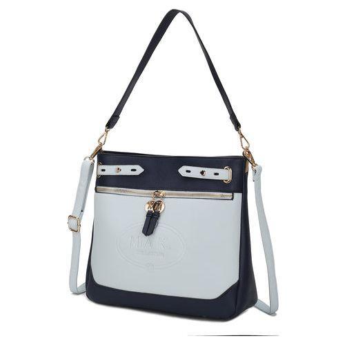 Evie two tone Vegan Leather Women Shoulder bag