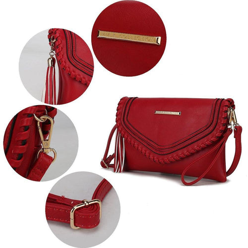 Load image into Gallery viewer, MKF Collection Remi Shoulder Handbag Vegan Leather Women by Mia K
