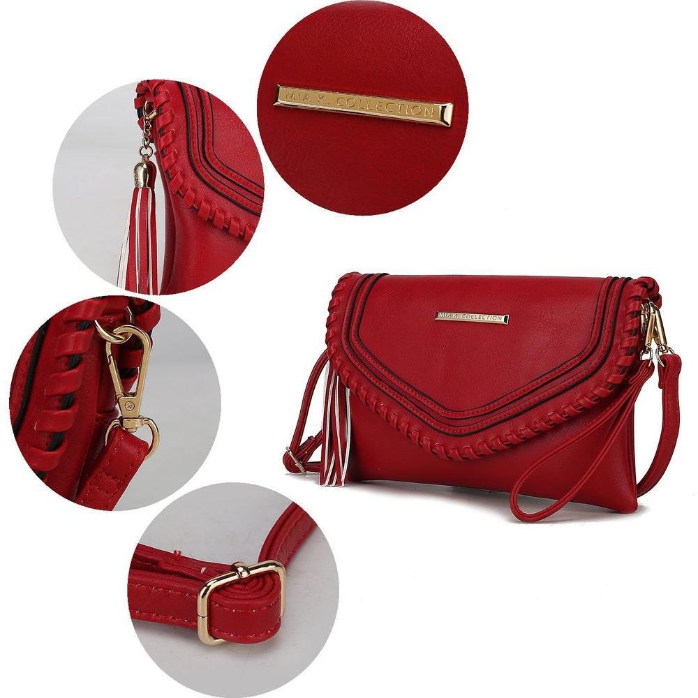 MKF Collection Remi Shoulder Handbag Vegan Leather Women by Mia K