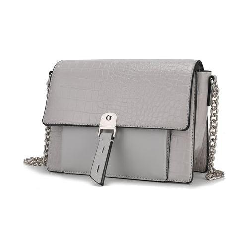 MKF Collection Hope Crocodile Embossed Shoulder Handbag by Mia K