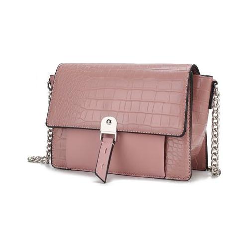 MKF Collection Hope Crocodile Embossed Shoulder Handbag by Mia K