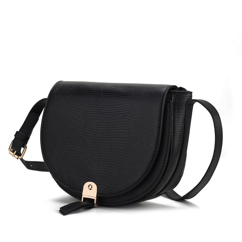 Load image into Gallery viewer, MKF Collection Adalyn Snake Embossed Shoulder Bag by Mia K
