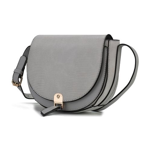 Load image into Gallery viewer, MKF Collection Adalyn Snake Embossed Shoulder Bag
