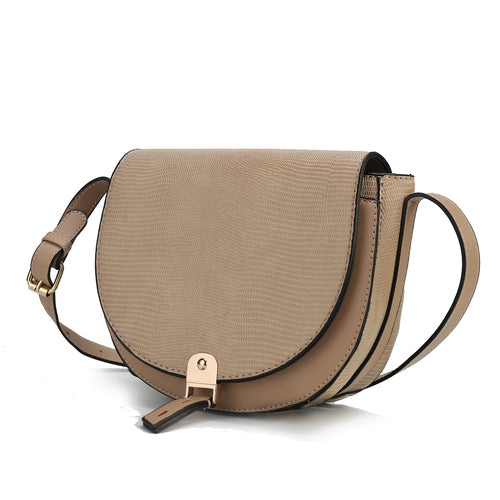 Load image into Gallery viewer, MKF Collection Adalyn Snake Embossed Shoulder Bag by Mia K
