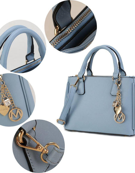 Ruth Vegan Leather Women Satchel Bag with Wallet