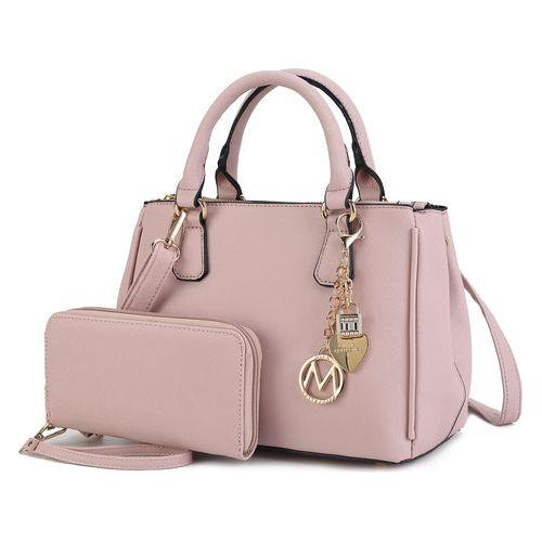 Load image into Gallery viewer, Ruth Vegan Leather Women Satchel Bag with Wallet
