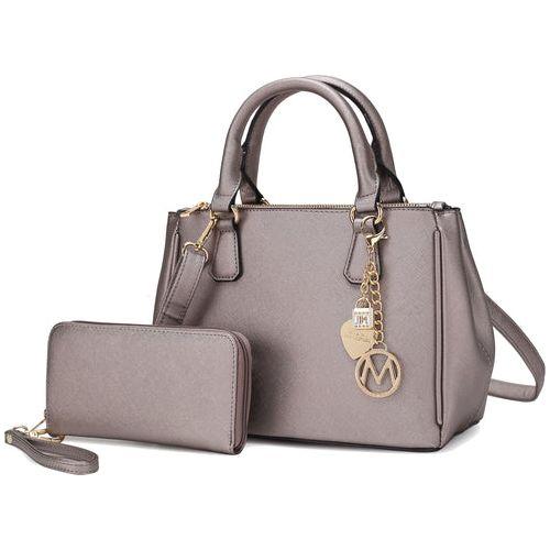 Ruth Vegan Leather Women Satchel Bag with Wallet