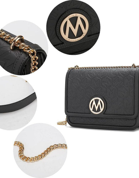 MKF Collection Amiyah Shoulder Handbag – Exquisite Vegan Leather Elegance