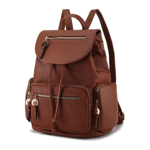 Load image into Gallery viewer, MKF Collection Ivanna Vegan Leather Women Oversize Backpack by Mia K
