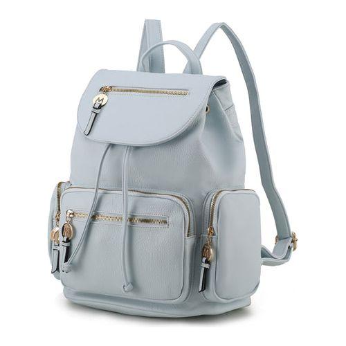 Load image into Gallery viewer, MKF Collection Ivanna Vegan Leather Women Oversize Backpack by Mia K
