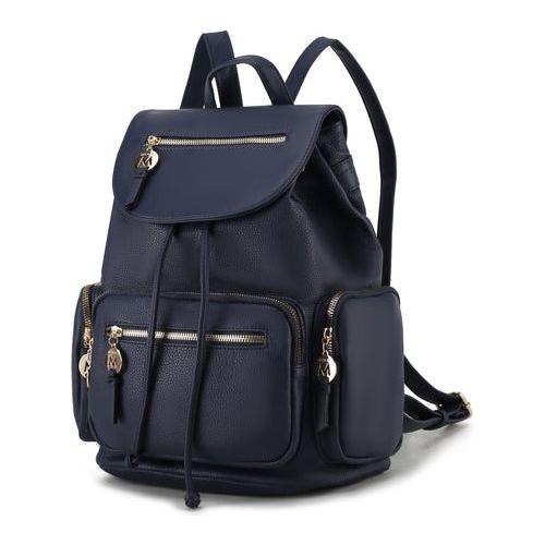 Load image into Gallery viewer, MKF Collection Ivanna Vegan Leather Women Oversize Backpack by Mia K
