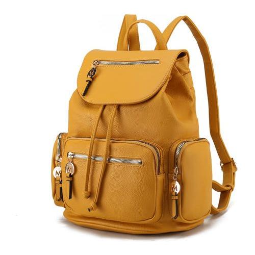 Load image into Gallery viewer, MKF Collection Ivanna Vegan Leather Women Oversize Backpack by Mia K
