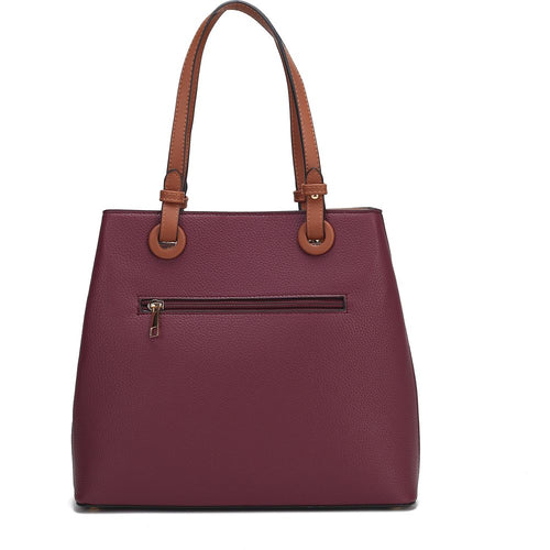 Load image into Gallery viewer, Kearny Vegan Leather Women Tote Bag - The Epitome of Elegance
