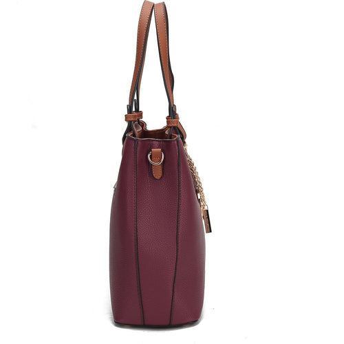 Load image into Gallery viewer, Kearny Vegan Leather Women Tote Bag - The Epitome of Elegance
