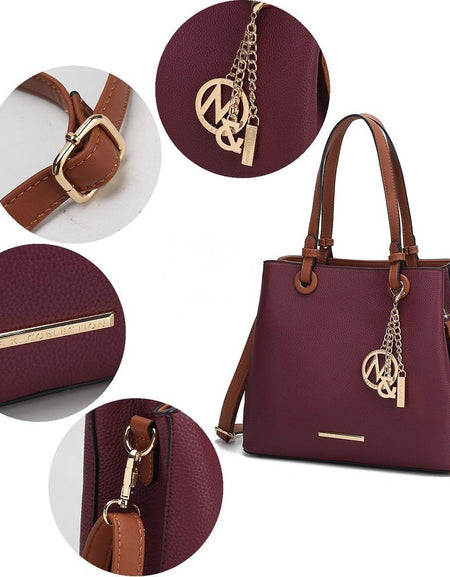 Kearny Vegan Leather Women Tote Bag with Wallet - Elegance Redefined