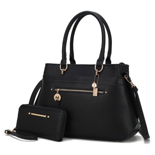 Load image into Gallery viewer, Gardenia Vegan Leather Women Tote Bag with Wallet - A Luxurious Everyday Essential
