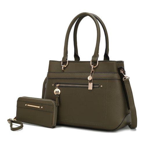 Load image into Gallery viewer, Gardenia Vegan Leather Women Tote Bag with Wallet - A Luxurious Everyday Essential
