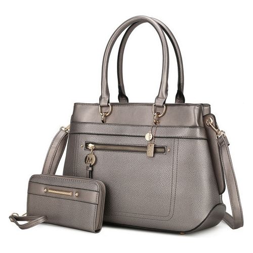 Load image into Gallery viewer, Gardenia Vegan Leather Women Tote Bag with Wallet - A Luxurious Everyday Essential
