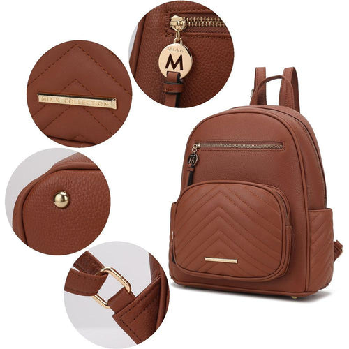 Load image into Gallery viewer, Romana Vegan Leather Women Backpack
