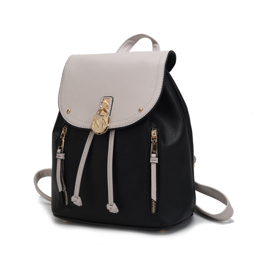 Load image into Gallery viewer, Xandria Vegan Leather Women Backpack
