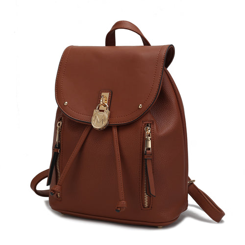 Load image into Gallery viewer, Xandria Vegan Leather Women Backpack
