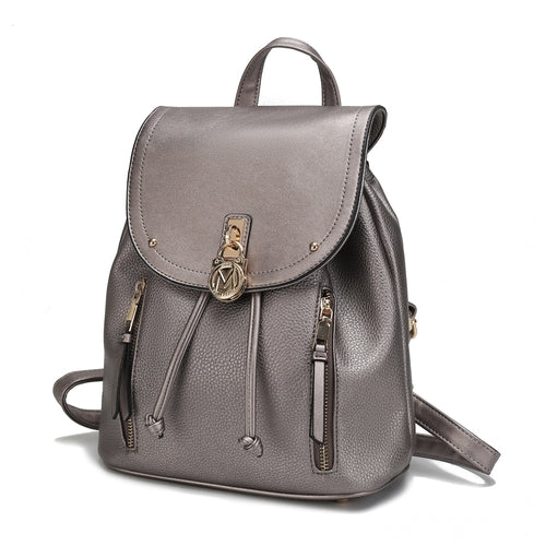 Load image into Gallery viewer, Xandria Vegan Leather Women Backpack
