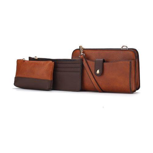 Muriel Vegan Leather Women Crossbody Bag with Card holder and Small