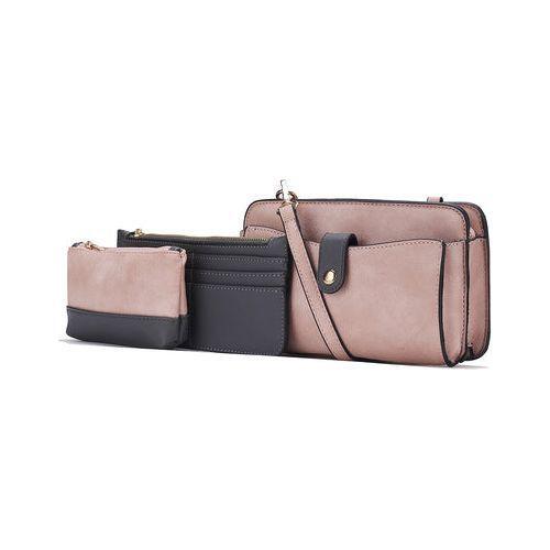 Load image into Gallery viewer, Muriel Vegan Leather Women Crossbody Bag with Card holder and Small
