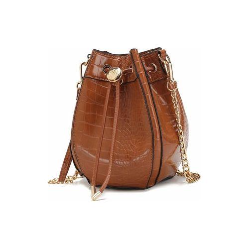 Load image into Gallery viewer, MKF Collection Cassidy Crocodile Embossed Vegan Leather Shoulder Bag
