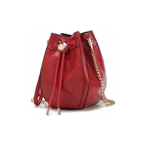 Load image into Gallery viewer, MKF Collection Cassidy Crocodile Embossed Vegan Leather Shoulder Bag
