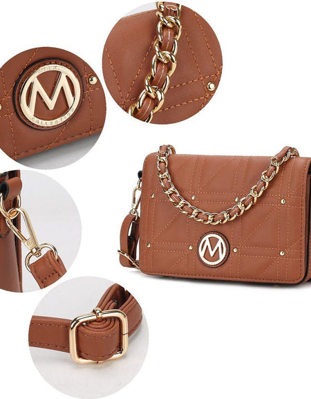 MKF Collection Arabella Vegan Leather Women Shoulder Bag