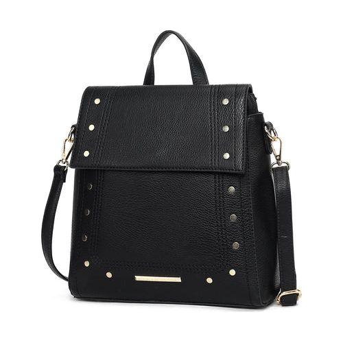 Load image into Gallery viewer, MKF Collection Elke Vegan Leather Women Convertible Backpack Bag
