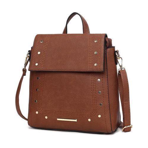 Load image into Gallery viewer, MKF Collection Elke Vegan Leather Women Convertible Backpack Bag
