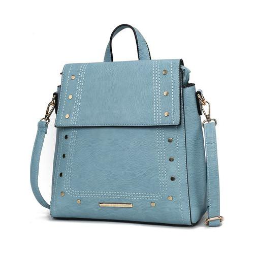 Load image into Gallery viewer, MKF Collection Elke Vegan Leather Women Convertible Backpack Bag
