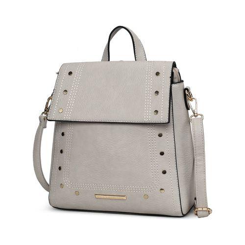 Load image into Gallery viewer, MKF Collection Elke Vegan Leather Women Convertible Backpack Bag
