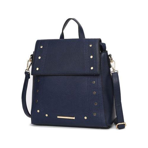 Load image into Gallery viewer, MKF Collection Elke Vegan Leather Women Convertible Backpack Bag
