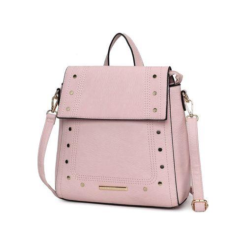 Load image into Gallery viewer, MKF Collection Elke Vegan Leather Women Convertible Backpack Bag
