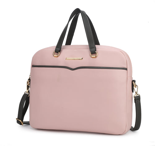 Load image into Gallery viewer, MKF Collection Rose Briefcase by Mia K
